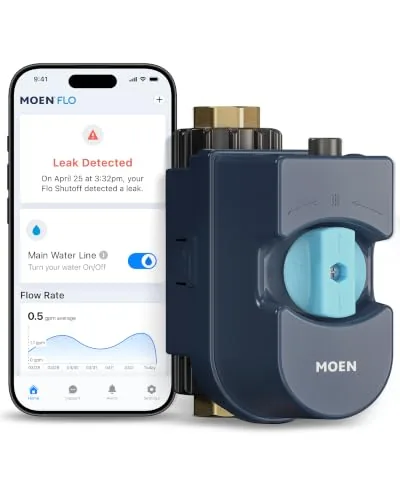 Moen Flo 900-001 3/4" Whole-Home Leak Shutoff